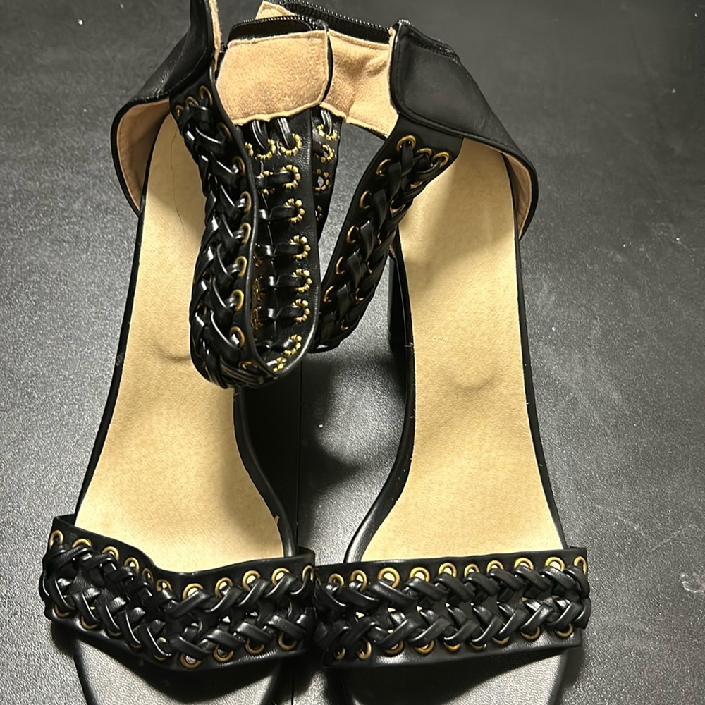 Black high heels